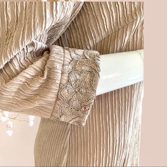 BRIANNA MILAY ALMOND MIDI DRESS. WOMEN’S SIZE 10 - Picture 6 of 12